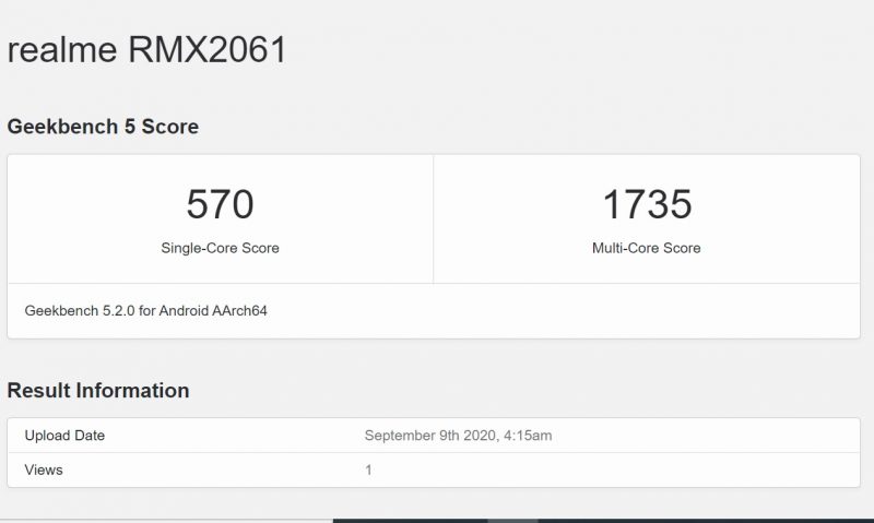 Snapdragon 720g Geekbench 5