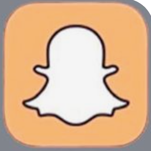 Snapchat logo (orange background)