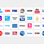 free tv streaming channels in each major country