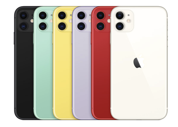 apple iphone 11 colors