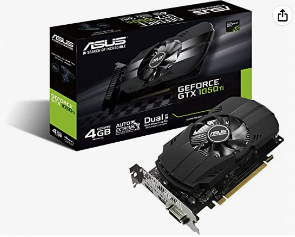 ASUS GeForce GTX 1050 Ti – Best Overall GPU under $200