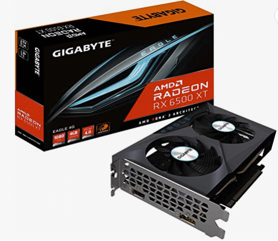GIGABYTE Radeon RX 6500 XT Eagle 4G Graphics Card – Low-Budget RDNA Graphics Card with Speed