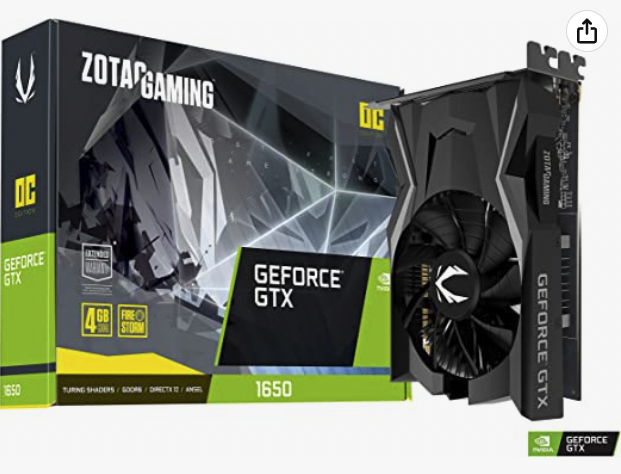 ZOTAC Gaming GeForce GTX 1650 Super – Quality $200 Category GPU