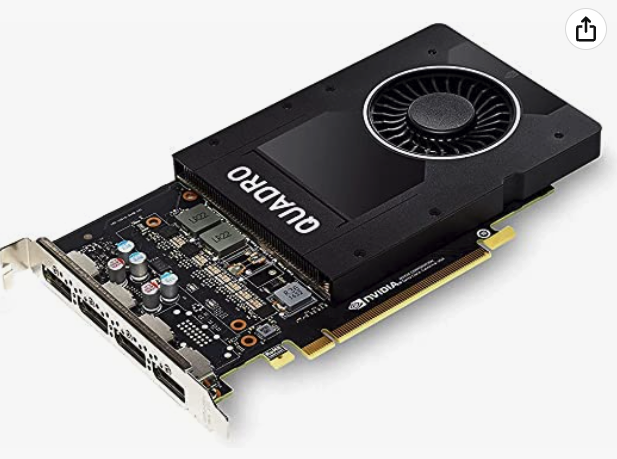 NVIDIA Quadro P2200 – Best GPU for Plex 1080p Streaming