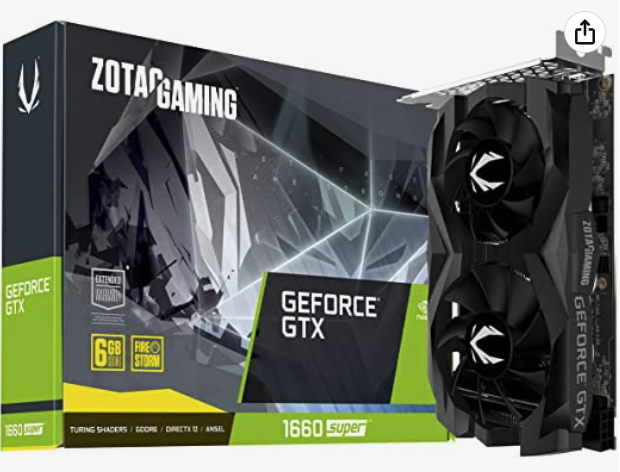 Zotac GeForce GTX 1660 – Top Mid-Range Transcoding GPU