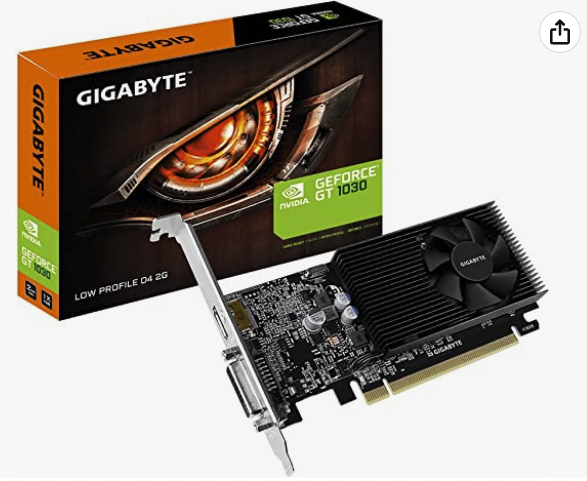 Gigabyte GeForce GT 1030 - Least Expensive Graphics Card on the List