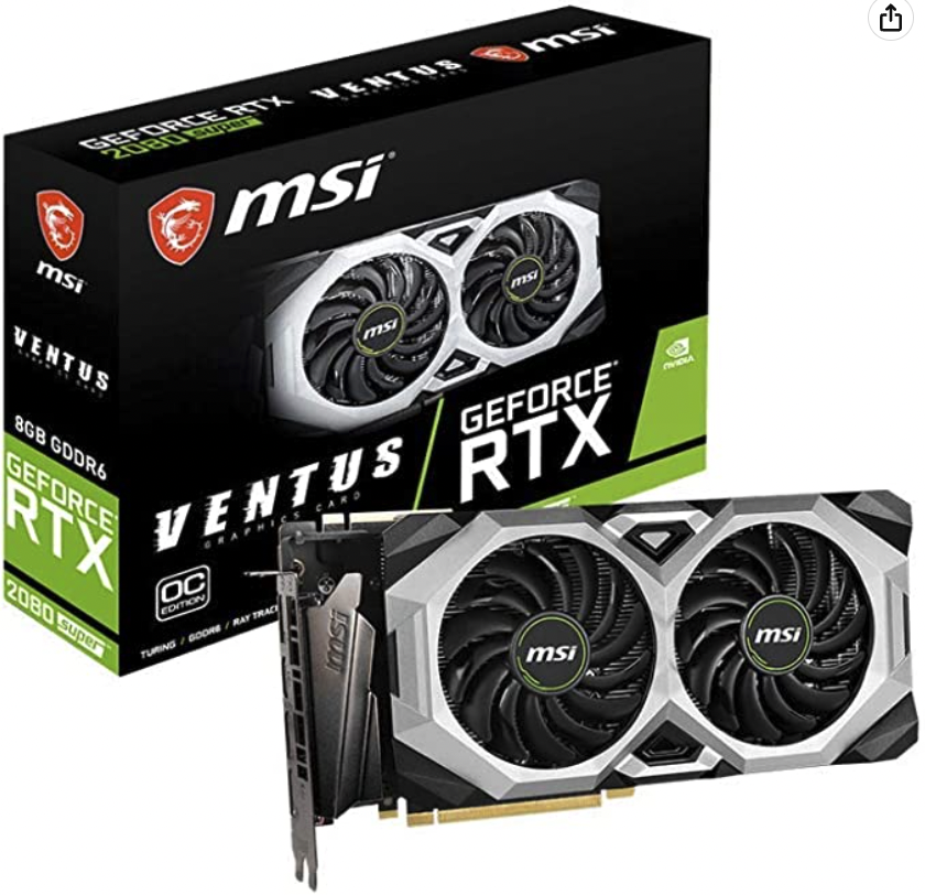 MSI Gaming GeForce RTX 2080 Super - Mid-Tier Graphics Card that Packs A Lot of Power