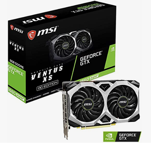 MSI Gaming GeForce GTX 1660 – Best Nvidia GPU for Entry-Level Gaming