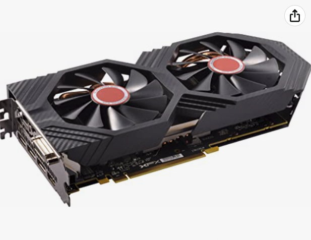 XFX Radeon RX 580 GTS Black Edition - Most Affordable AMD GPU for Fortnite