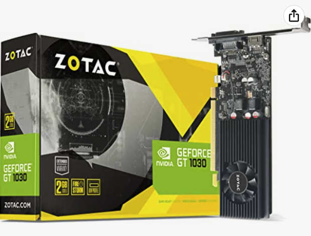 ZOTAC GeForce GT 1030 - Cheapest GPU to Run Fortnite at 240 FPS