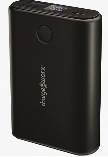 Charge Worx Power Bank - ChargeWorx Portable Charger 10000mAh Power Bank with Power Delivery