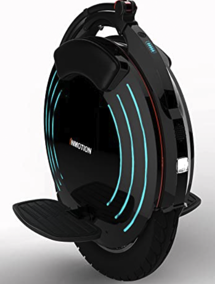 InMotion V10F Electric Unicycle 16 Inch Wheel 24.9 mph 56 Miles Mileage Self Balancing Electric Scooter with Responsive Brake Light for Adults (US Plug)